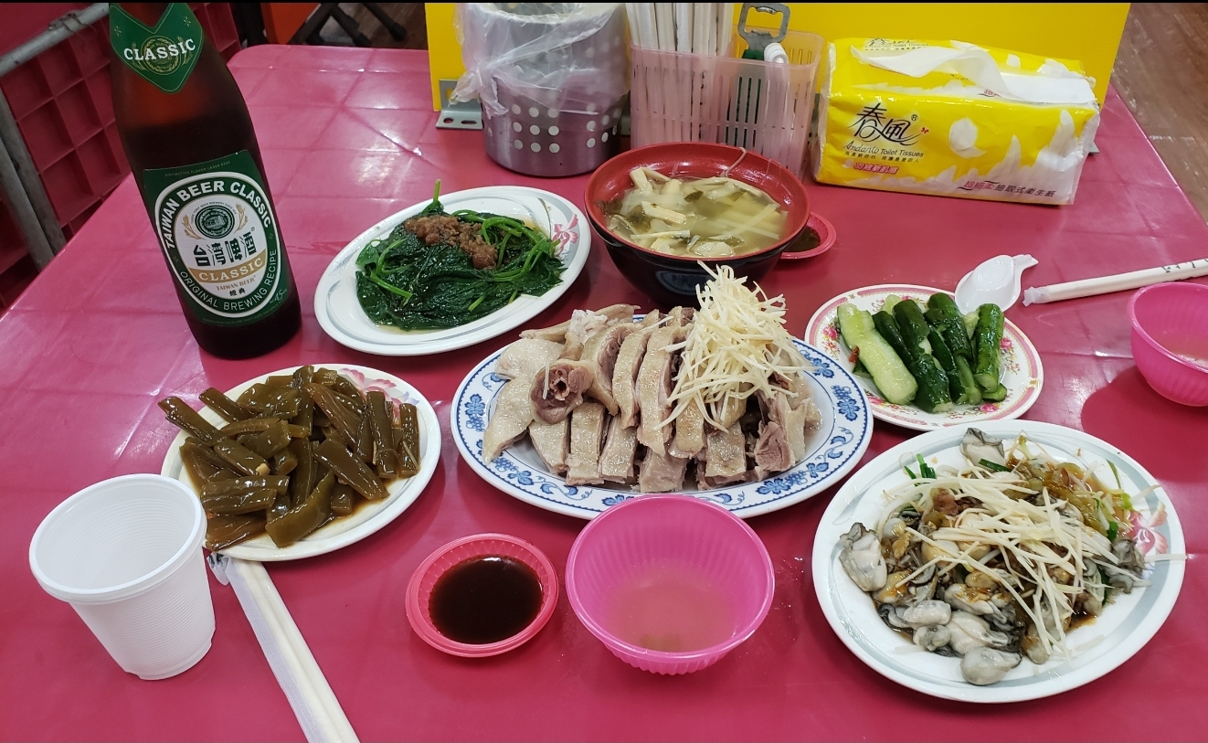 阿火獅鵝肉鹿寮店料理、台中市内