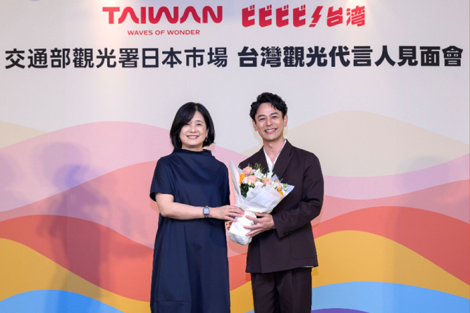 台湾の日本市場向け観光アンバサダーに<br>俳優の妻夫木聡さんが2年連続で就任！